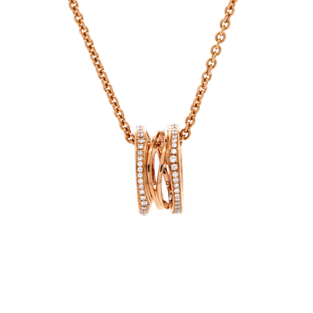 Bvlgari B.Zero1 Open Design Legend Zaha Hadid Pendant Necklace